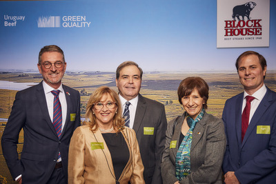 vlnr. Krämer, Silveira Olmo, Botschafter Lopez Fabregat, L. Silveira, Gianni Motta vlnr. Krämer, Silveira Olmo, Botschafter Lopez Fabregat, L. Silveira, Gianni Motta